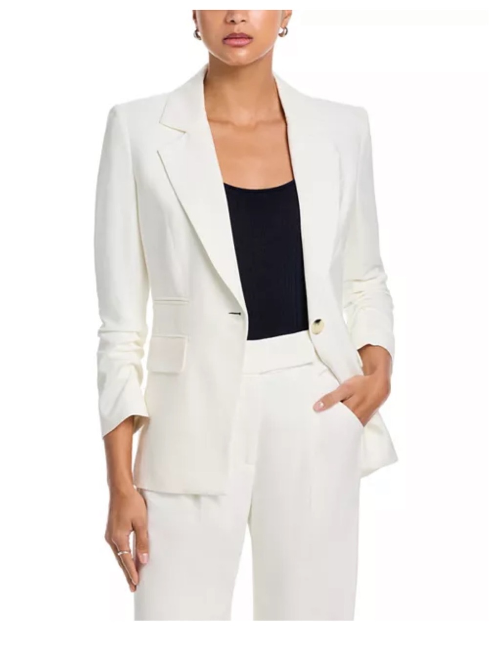 Veronica Beard Battista Dickey Jacket Dove White, NWT!